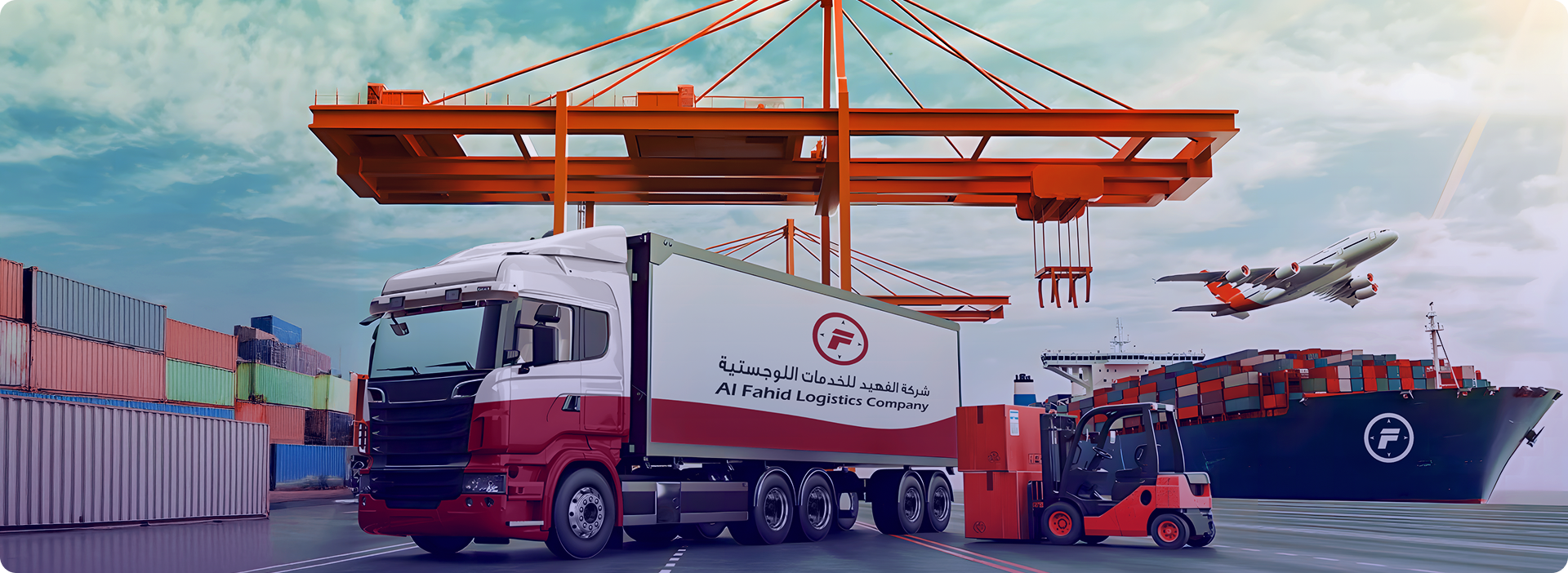 خدمات الشحن والنقل