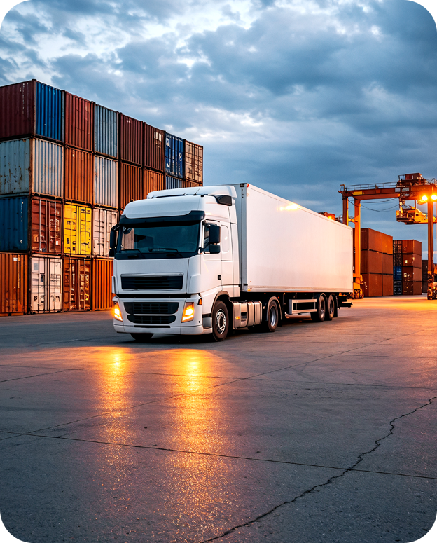 الشحن البري